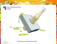 Tablet Screenshot of gullblyanten.no